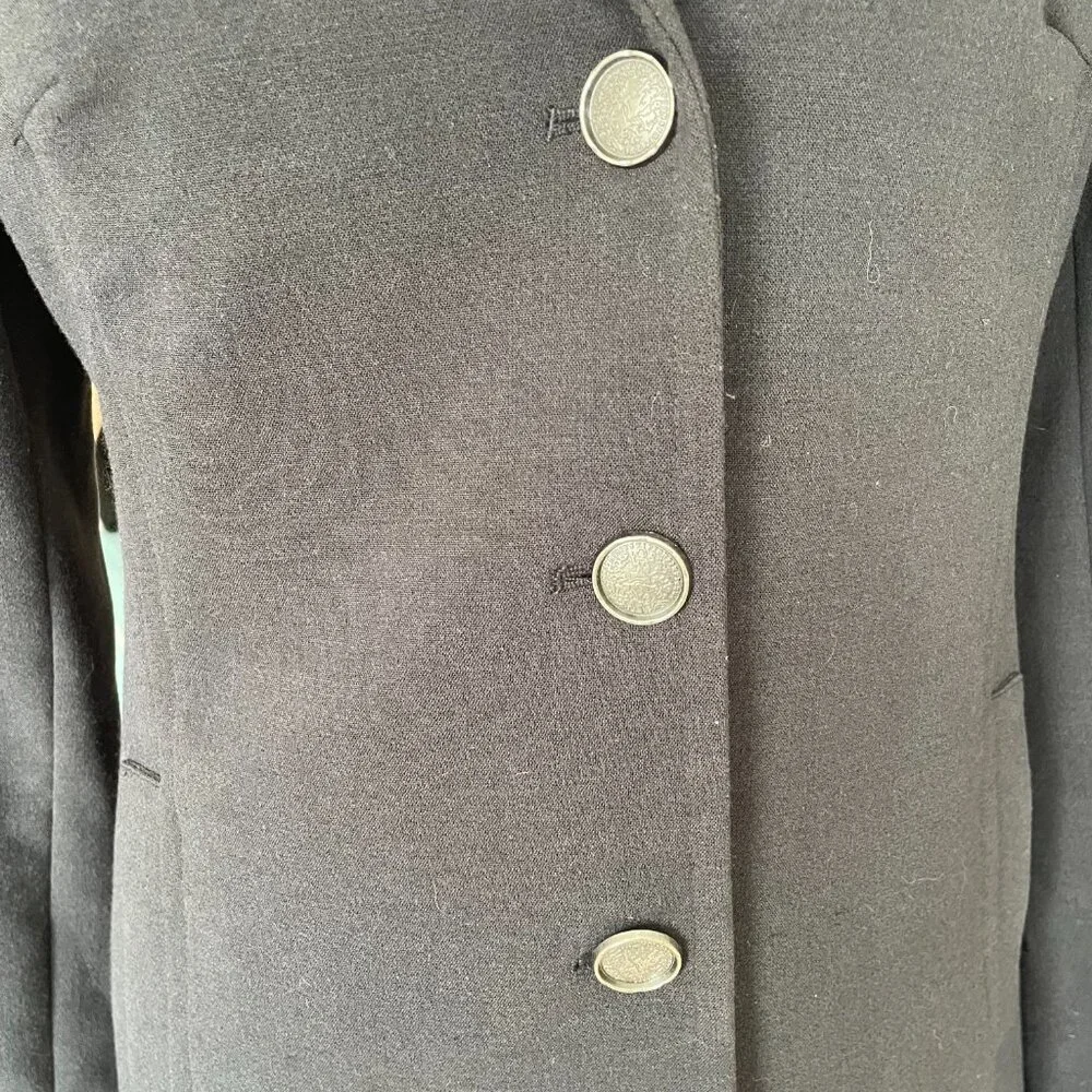 Cabi Military Style Peacoat Blazer #384 Carbon Gray - Picture 6 of 9